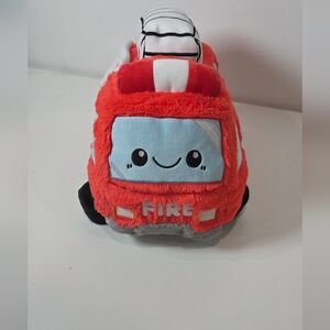 Squishable 12” GO FIRE TRUCK Plush Red White Stuffed 2021 Firetruck